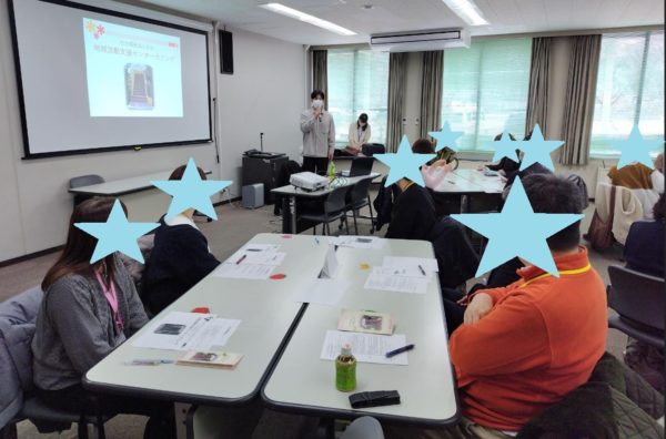 画像:ケアマネジャーさんとの交流会（ミニおおくま座）